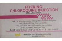 Fitzking CQ Chloroquine inj. 40mg/ml,1x5ml Amp.