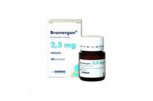 Sandoz Bromergon Tabs., 2.5mg x30