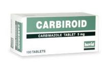 Hovid Carbiroid (Carbimazole) Tabs., 5mg