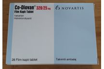 Co-Diovan Tab., 320/25mg.