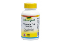 Nature's Field Vitamin D3 1000IU x 100