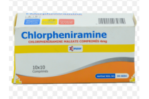 Emzor Chlorpheniramine Tab., 4mg. (10x10)