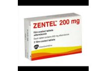 GSK Zentel Albendazole Tabs., 200mg