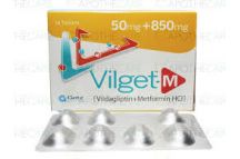 Vilget (Vildagliptin 50mg Tab )