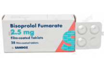 Sandoz Bisoprolol Tabs., 2.5mg., x28 Tabs