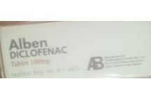 Alben Diclofenac Tabs., 100mg., 10x10 Tabs.