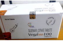 Vega Asia 100 (Sildenafil Citrate) Tabs., 100mg (10 x 4 Tabs), (x200) Carton