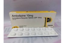 Pocco Amlodipine Tabs. 10mg, 1x28 Tabs.