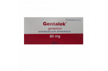 Taylek Gentalek (Gentamycin) Inj., 80mg/2ml.. (x1 Carton)