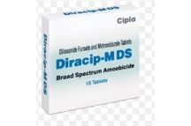 Diracip-M Ds (Diloxanide Furoate & Metronidazole) Tabs., x15
