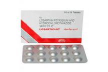 Intas Losartas-H Losartan/Hydrochlorothiazide 50/12.5mg Tabs., x 30