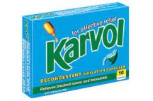 Karvol Decongestant Caps., x 10