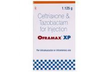 Ranbaxy Oframax XP Ceftriaxone + Tazobactam 1.25g Inj., x 1