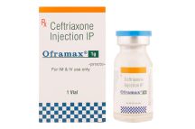 Ranbaxy Oframax Ceftriaxone 1g Inj., x 1